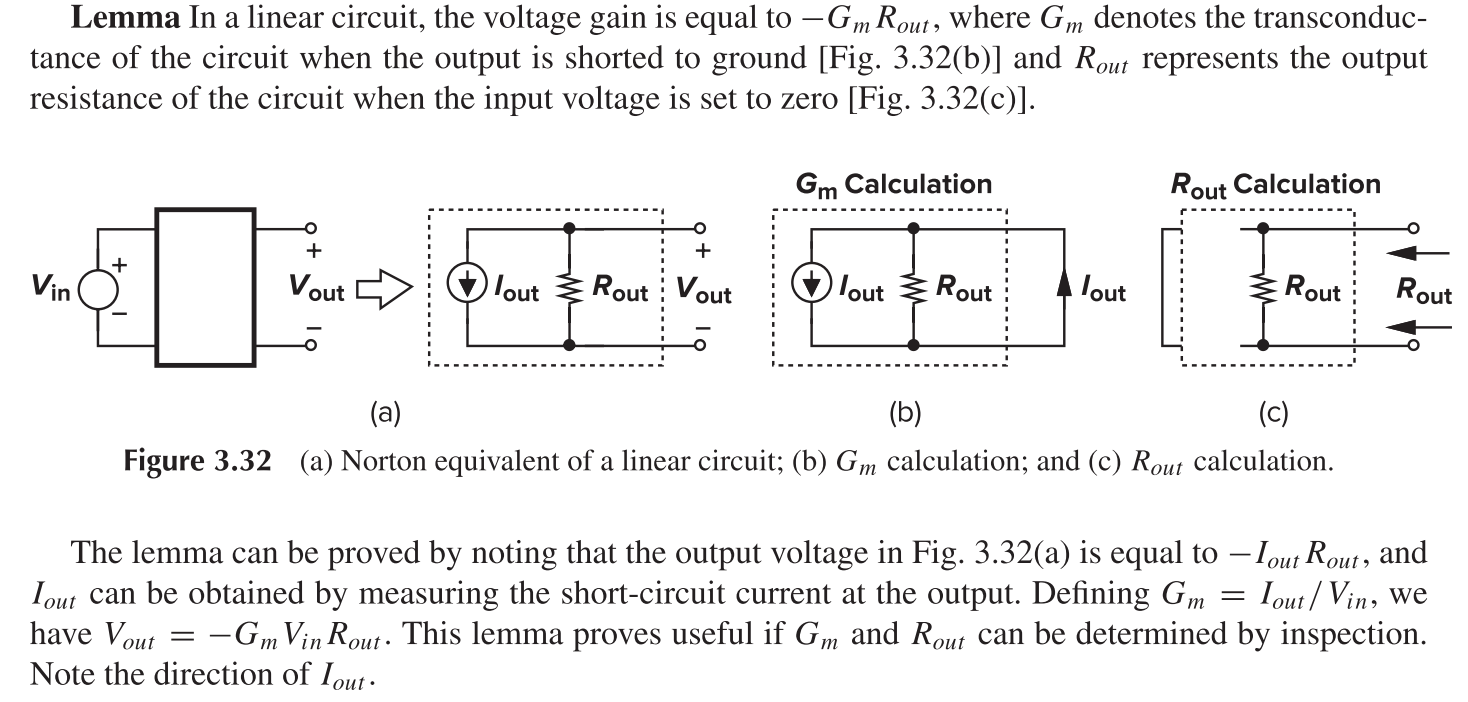 Lemma for Calculating Gm